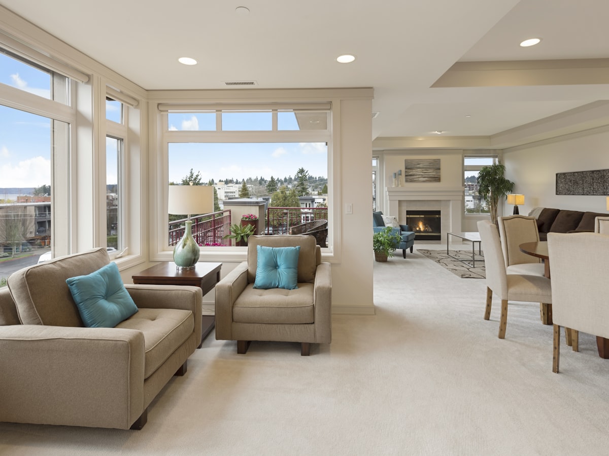 Material application in interior